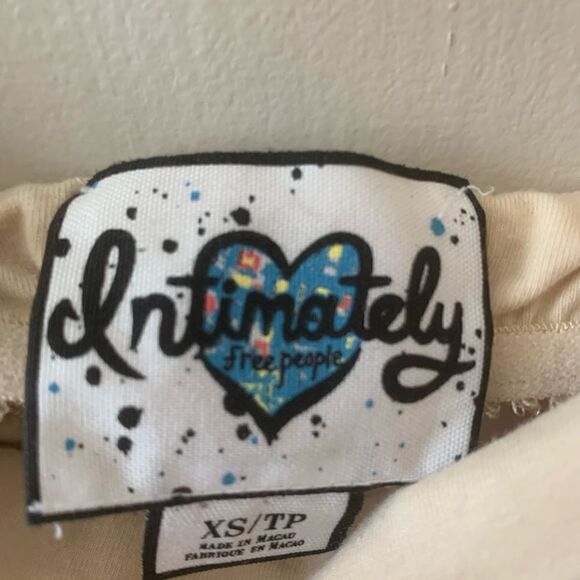 Intimately Free People silver sleeveless tank blouse size XS‎ - Picture 6 of 9